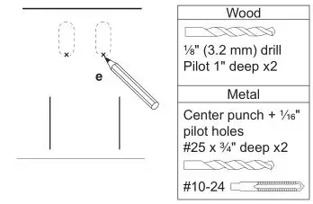 Schlage LM9200 Series Lock Installation - DO NOT DRILL THIRD HOLE