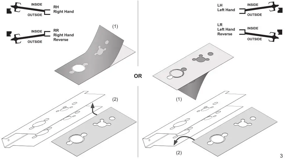 Schlage LM9200 Series Lock Installation - Install intumescent