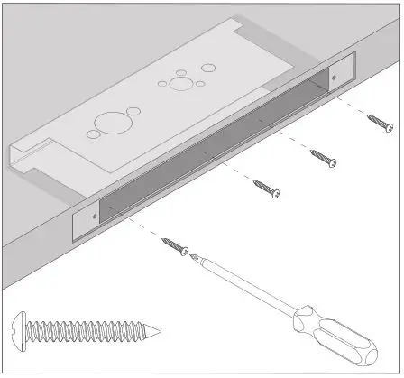 Schlage LM9200 Series Lock Installation - Secure the fire barrier