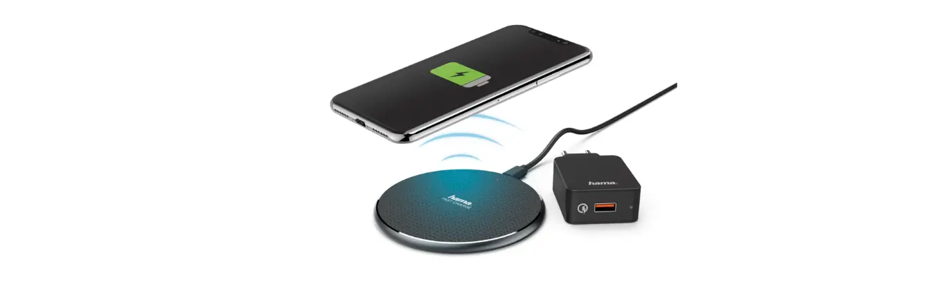 Hama 00 201688 Wireless Charger Instruction Manual