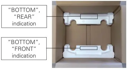 marantz AV8805 HDMI 8K Upgrade - Set the bottom cushions