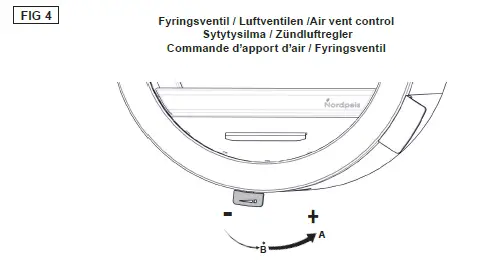 Nordpeis Me Ceiling Stove with DV Kit 13