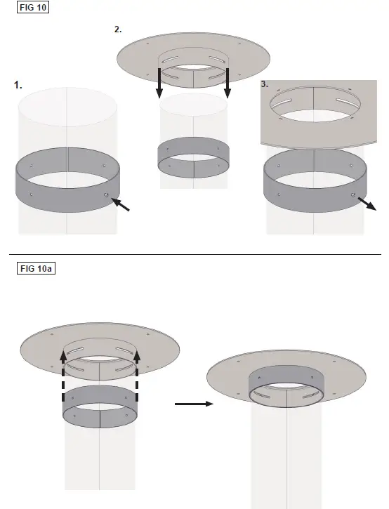 Nordpeis Me Ceiling Stove with DV Kit 19