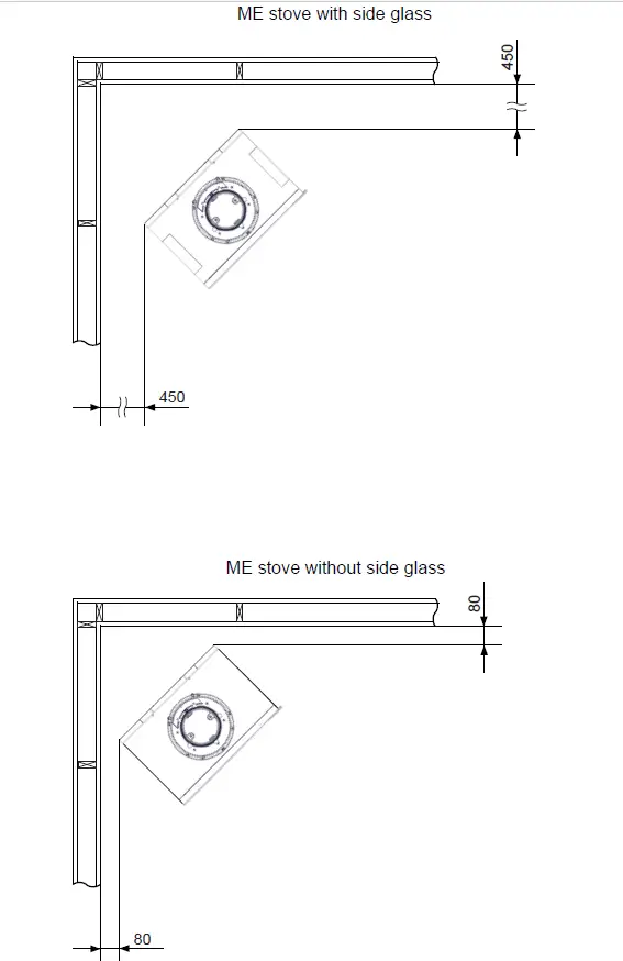 Nordpeis Me Ceiling Stove with DV Kit 3
