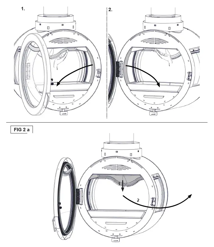 Nordpeis Me Ceiling Stove with DV Kit 6