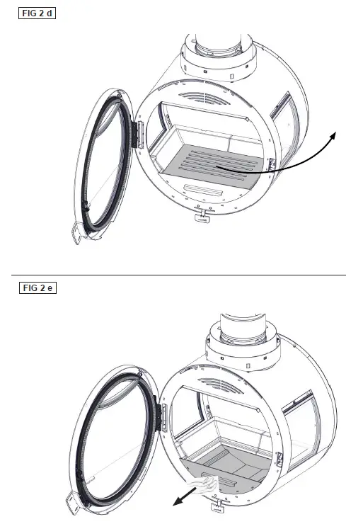 Nordpeis Me Ceiling Stove with DV Kit 8