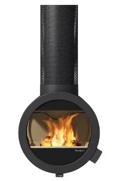 Nordpeis Me Ceiling Stove with DV Kit