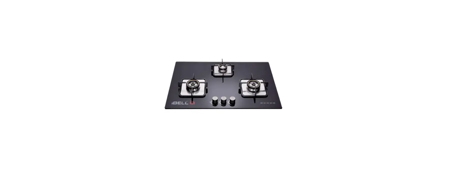 Ibell Ibl Aero 3bgh Hob 3 Burner Glass Top Gas Stove User Manual