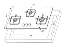 iBELL-IBL-AERO-3BGH-Hob-3-Burner-Glass-Top-Gas-Stove-fig-8