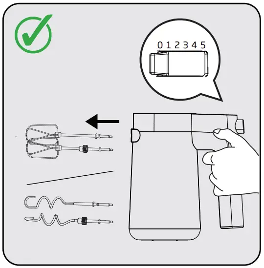 Operation instruction