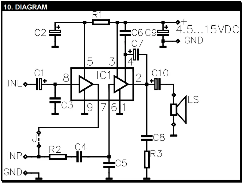 velleman K2637 Super Mini 2.5W Audio Power Amplifier-fig16