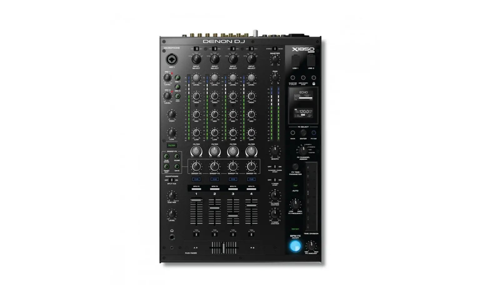 Denon Dj X1850 Prime Professional 4-channel Dj Club Mixer User Guide Denon Dj X1850 Prime Professional 4-channel Dj Club Mixer User Guide