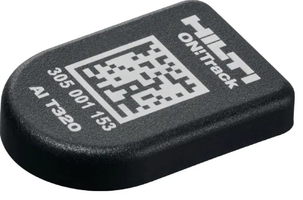 HILTI ON Track Tag AI L3 Bluetooth Smart Tag Instruction Manual