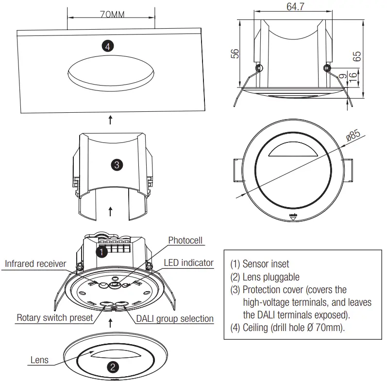 Installation Instruction Illustration