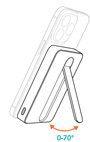 ESR B09WLQYVPT mini KickStand Wireless Power Bank 1