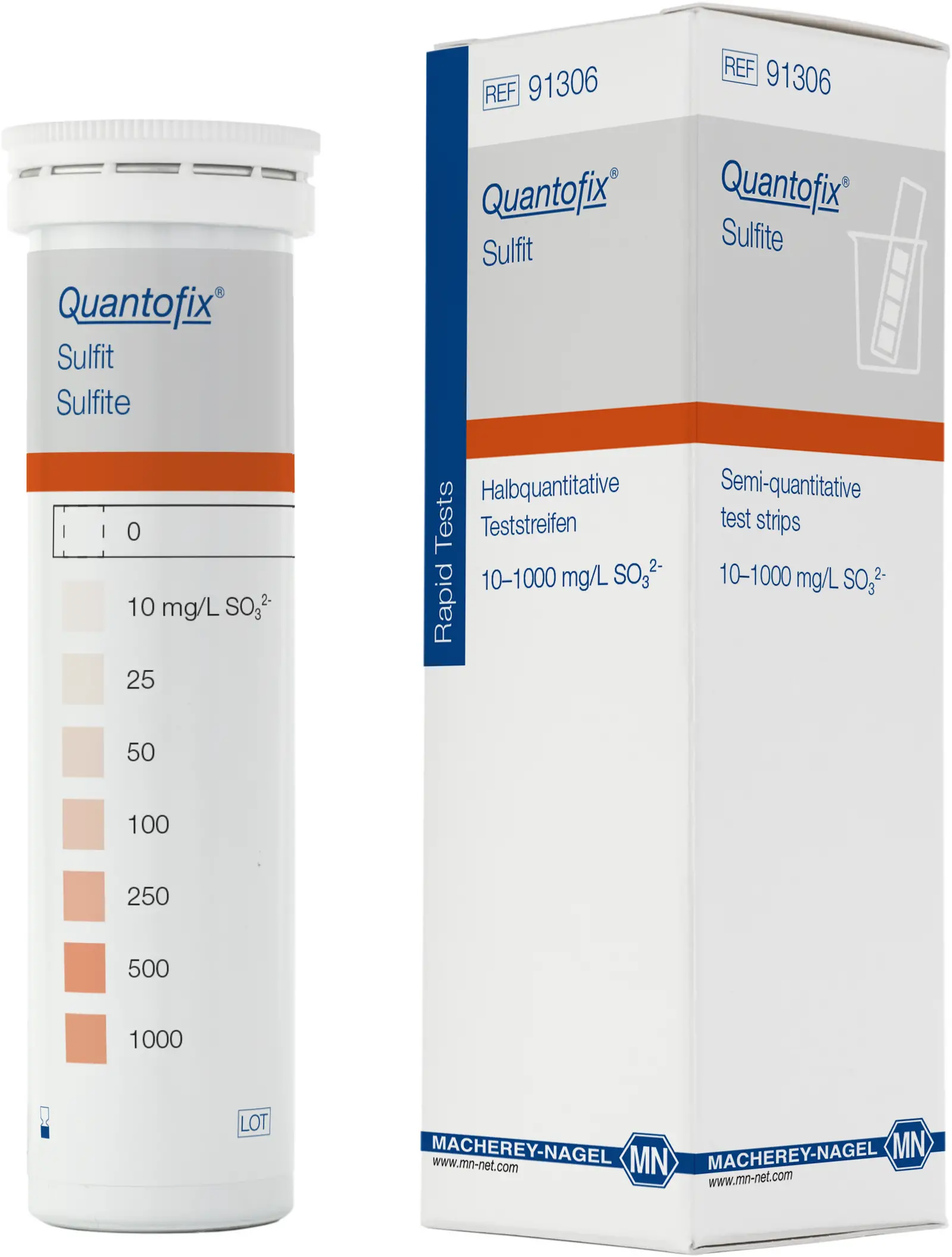 MACHEREY-NAGEL MN 91306 Quantofix Sulfitt Test Strips Instructions