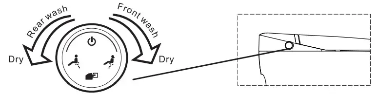 ANZZI TL-STSF851WH ENVO Aura Elongated Smart Bidet Toilet - fig11