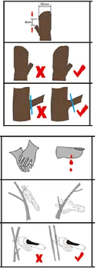 anova TP2502 Battery Pruning Shears 5