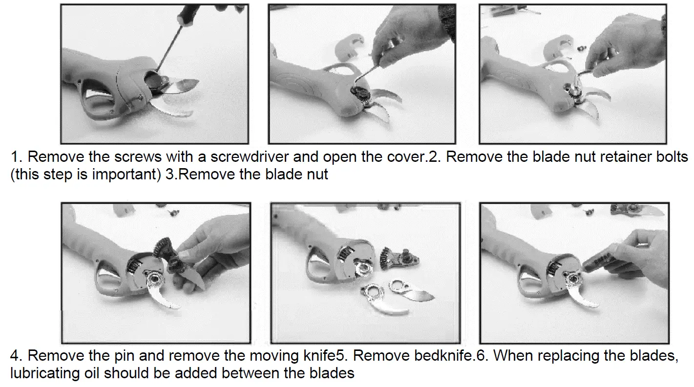 anova TP2502 Battery Pruning Shears 8