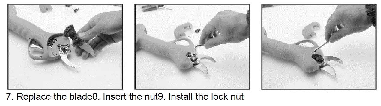 anova TP2502 Battery Pruning Shears 9