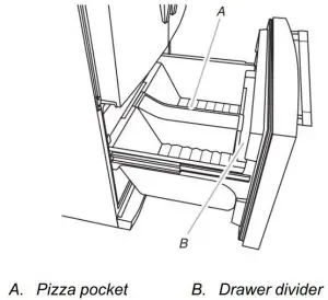 FIG 5 Pizza Pocket and Drawer Divider