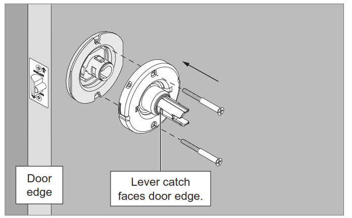 Schlage ND25 Heavy-Duty Exit Lever Lock - 12