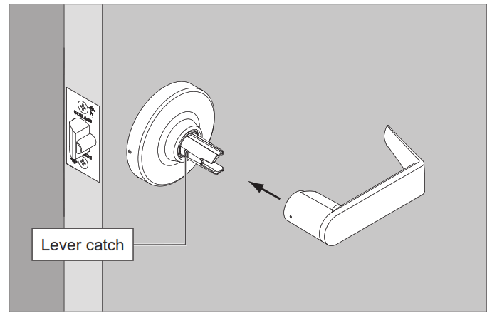 Schlage ND25 Heavy-Duty Exit Lever Lock - 14