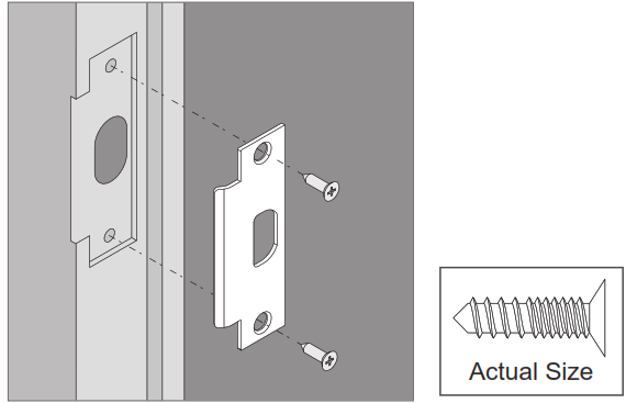 Schlage ND25 Heavy-Duty Exit Lever Lock - 15
