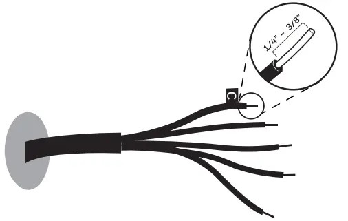 Honeywell Home RCHT9510WFW2001 -Label unused wire