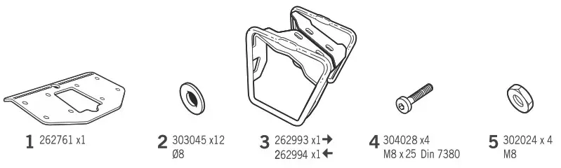 SHAD Y0MT91SR Side Bag Holders - Product Overview 1
