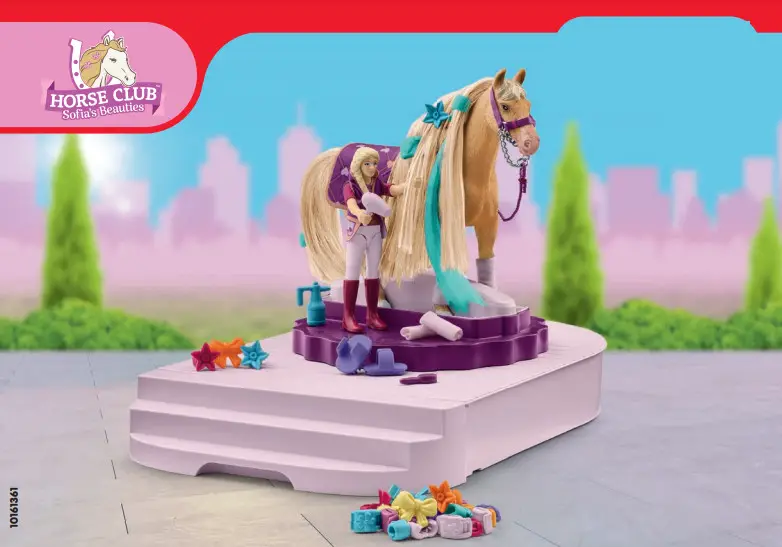 schleich 42617 Horse Grooming Station - fig 1