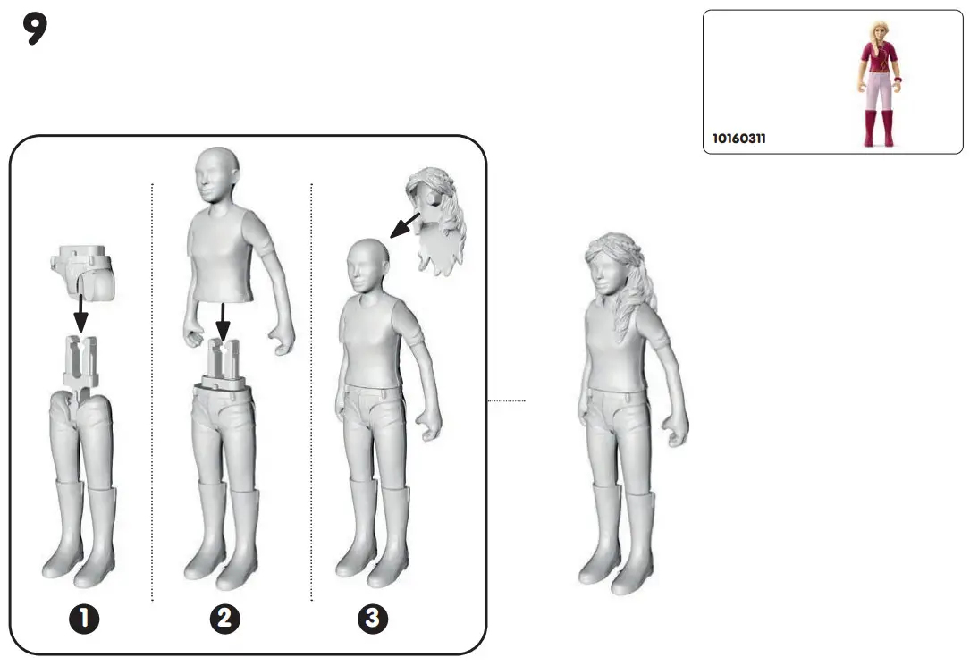 schleich 42617 Horse Grooming Station - fig 12