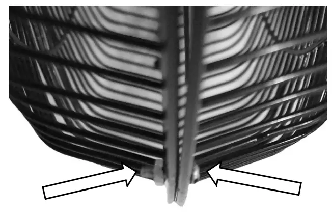 Safety Grille and Fan Blade