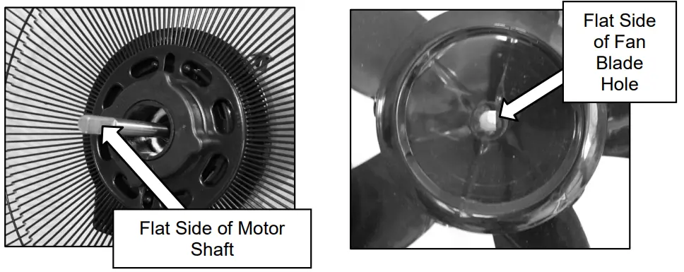 Safety Grille and Fan Blade