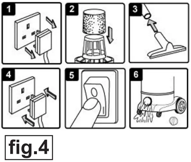 SEALEY PC300SD V3 Industrial 30 LTR Vacuum Cleaner - fig 3