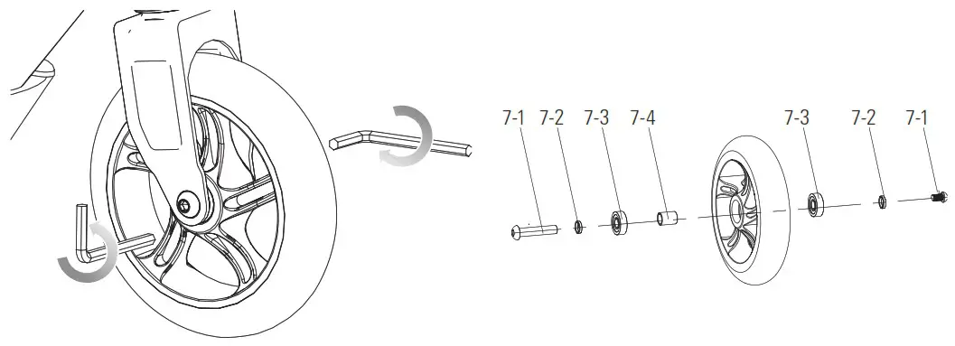 Razor E90 Electric Hub Motor Scooter - REPAIR AND MAINTENANCE 1