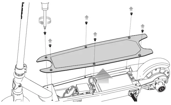 Razor E90 Electric Hub Motor Scooter - REPAIR AND MAINTENANCE 2
