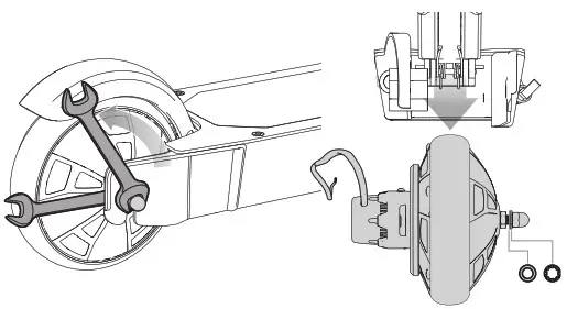 Razor E90 Electric Hub Motor Scooter - REPAIR AND MAINTENANCE 8