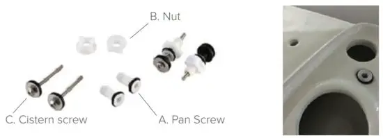 FIG 3 P TRAP installation