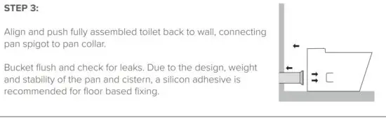 FIG 4 P TRAP installation