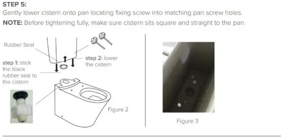 FIG 6 P TRAP installation