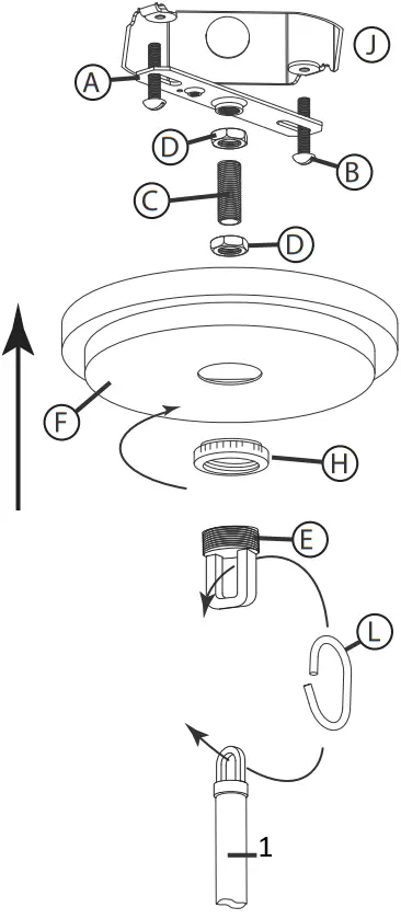 HINKLEY 38255 30 Inch Black Oxide Chandelier Ceiling Light 4