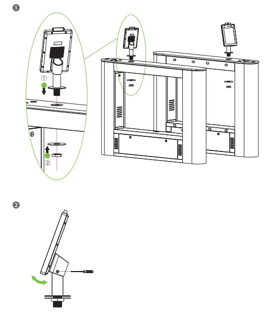 ZKTeco ProFace X [TD] - Installation