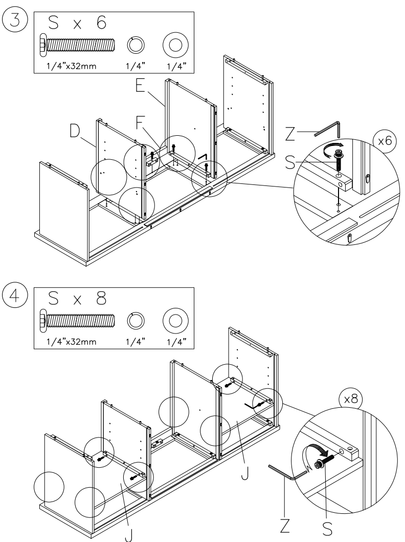 ASHLEY W955 68 Brazburn 66 Inch TV Stand - fig 2