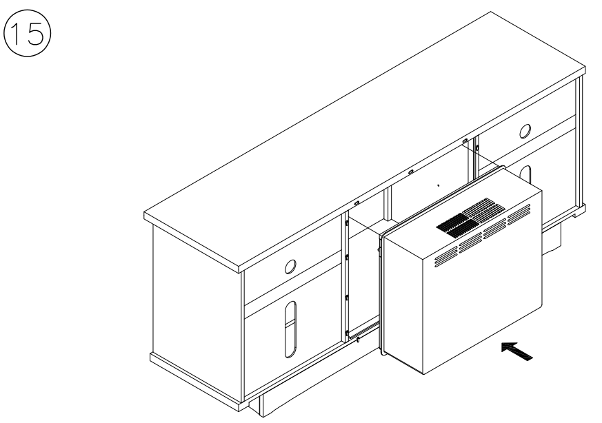 ASHLEY W955 68 Brazburn 66 Inch TV Stand - fig 9