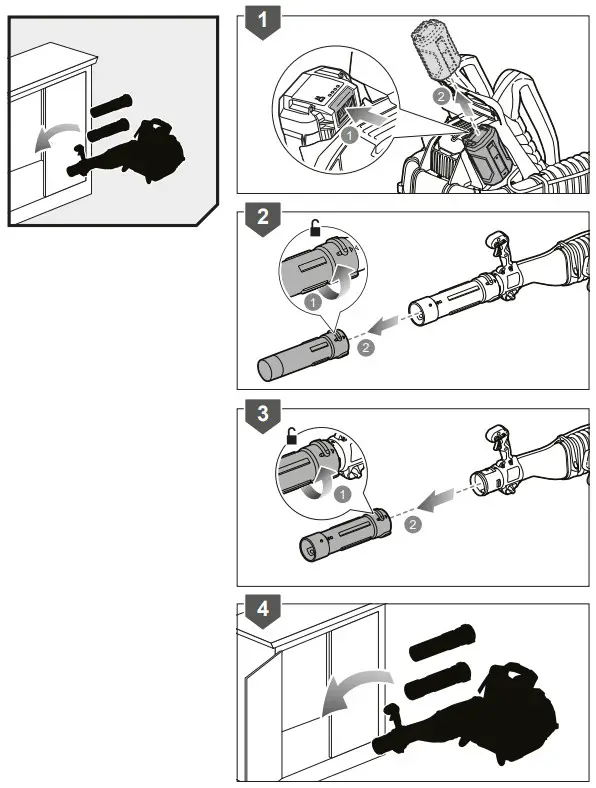 RYOBI RY36BPXA 0 Battery Blower - Figure 9