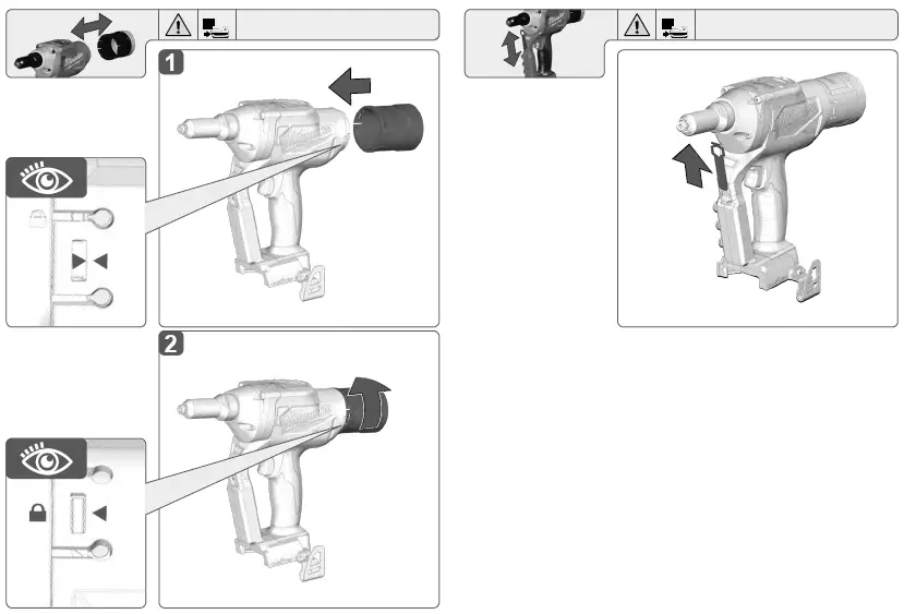 Milwaukee-M18ONEFPRT-18V-2-x -0Ah Li-Ion-RedLithium-Brushless-Cordless-Rivet-Gun-3