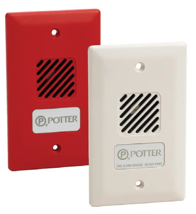 POTTER MH-120 AC Low Current Remote Mini Horn Fire Alarm