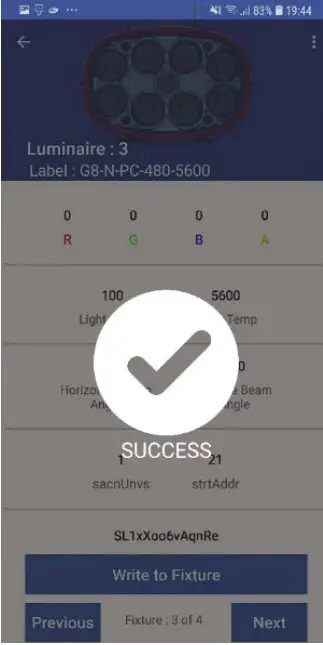 Success Notification