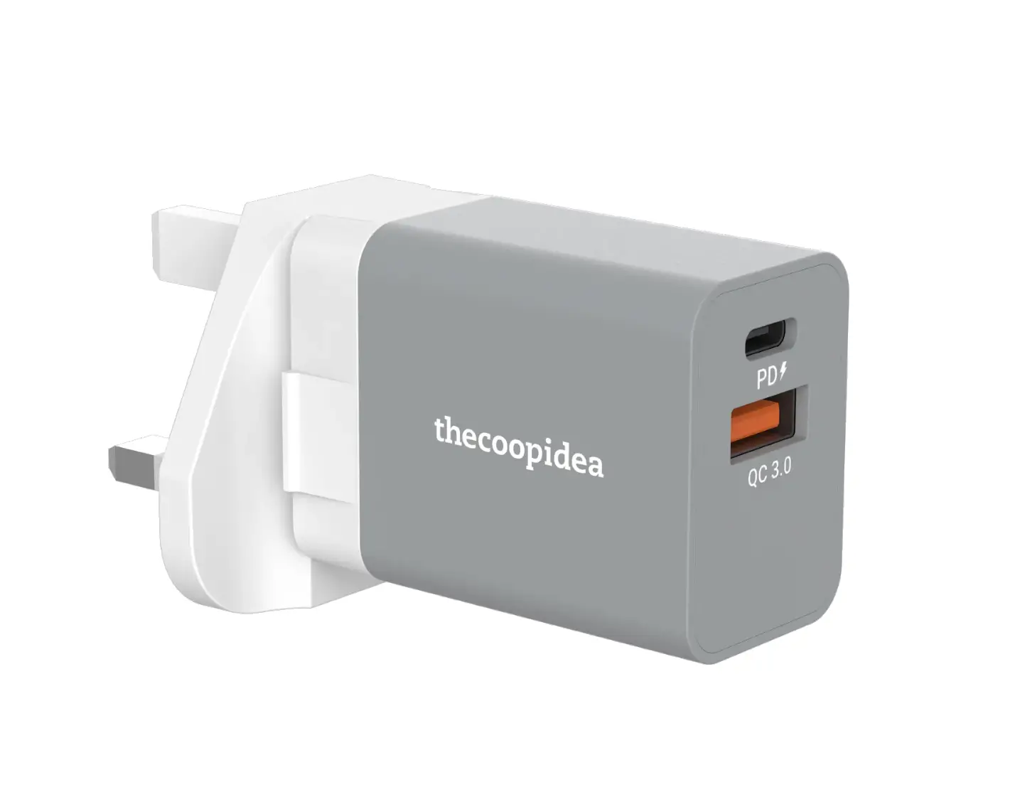 Thecoopidea Cp-adp07 Gan Block 33w 2 Ports Pd Plus Dc Fast Charge Adapter User Manual